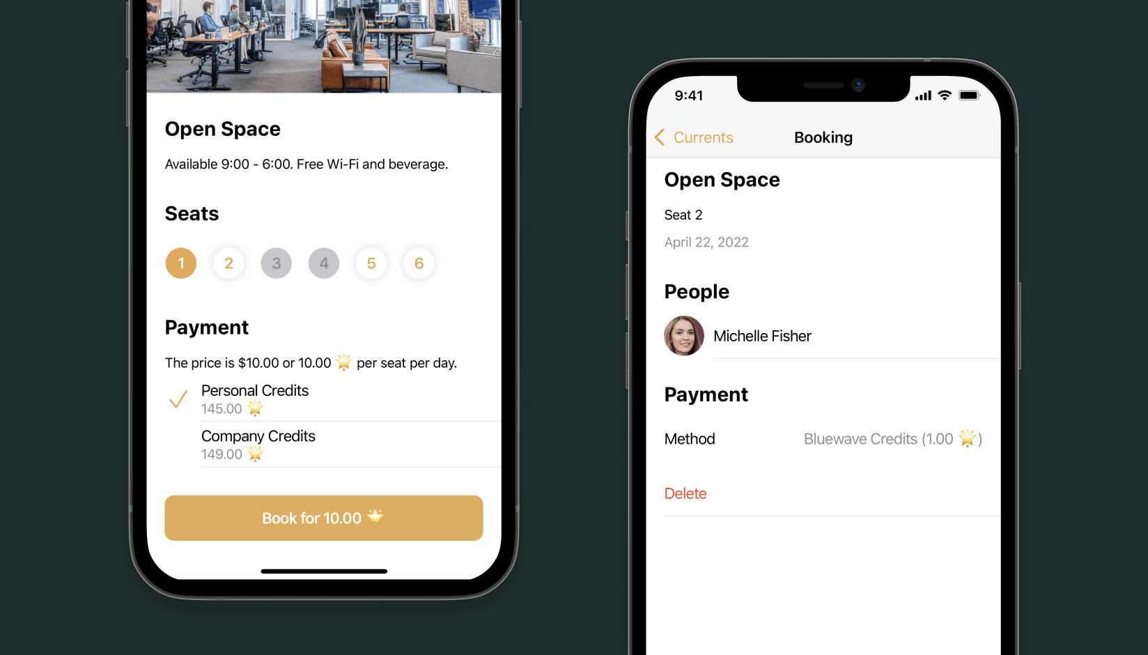 Desk booking system for coworking spaces - Spacebring coworking space software