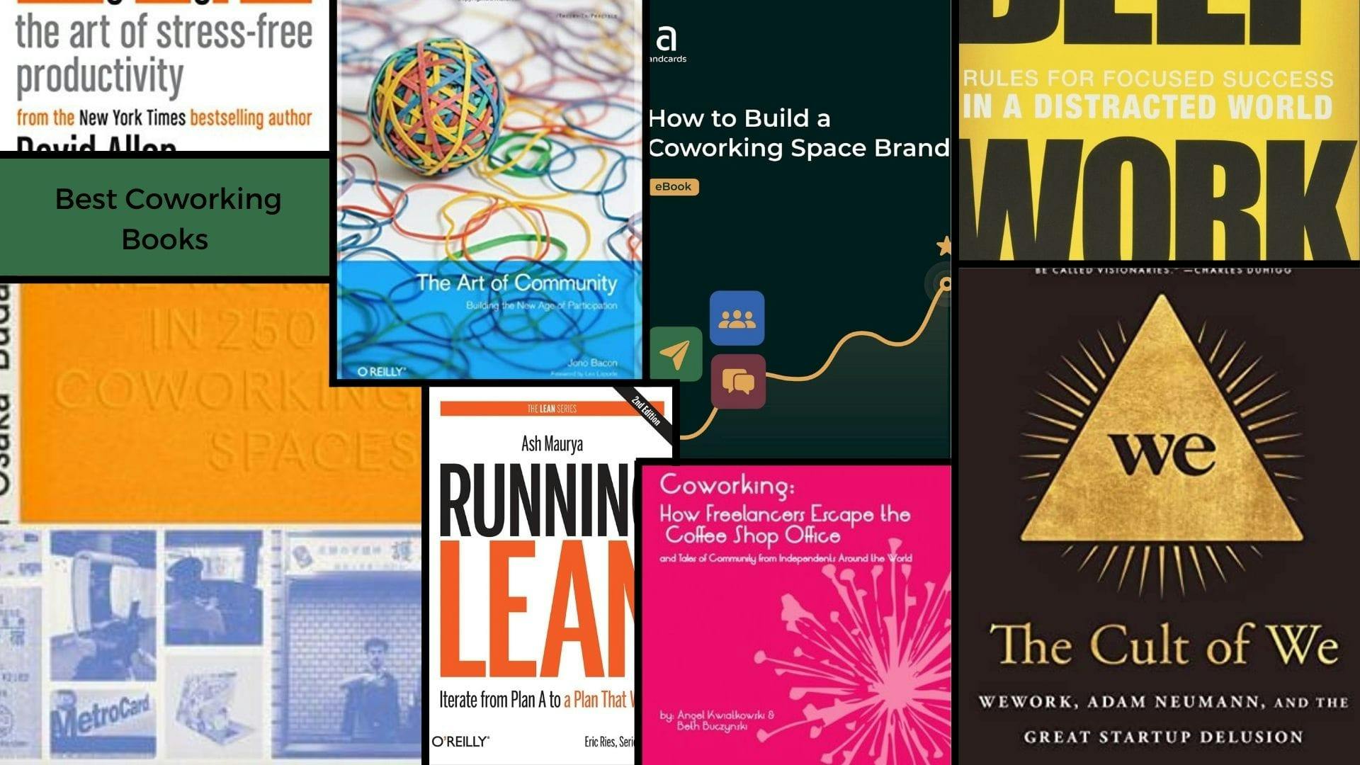 best coworking books - collage
