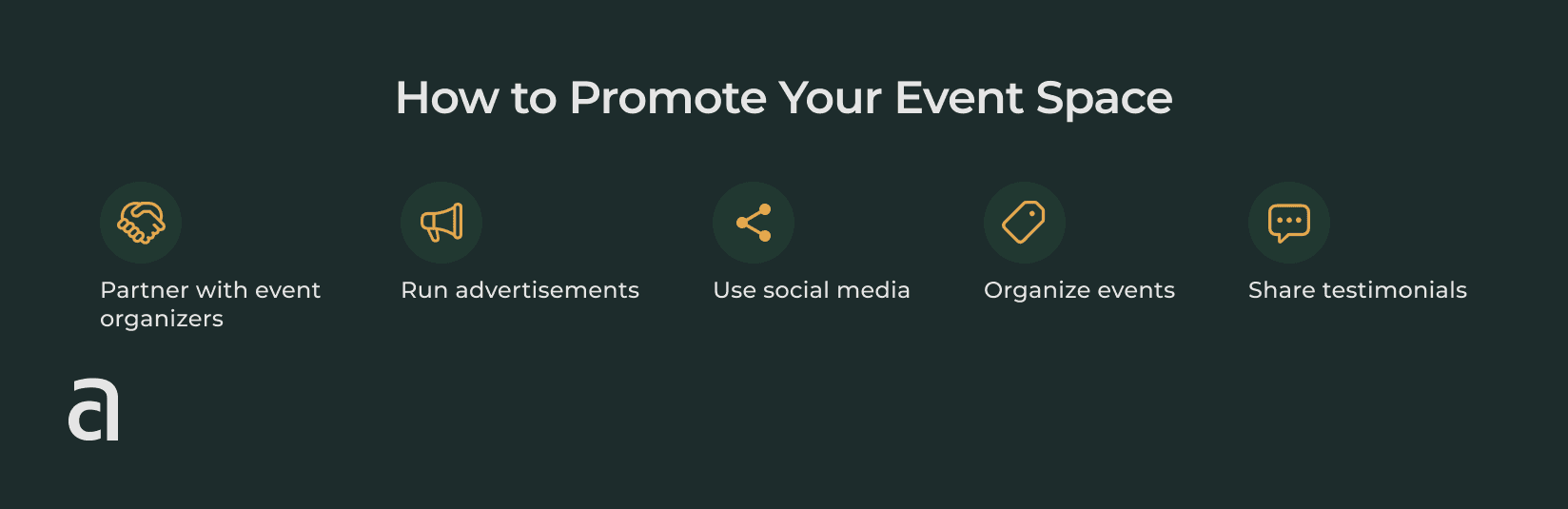 How to promote your event space