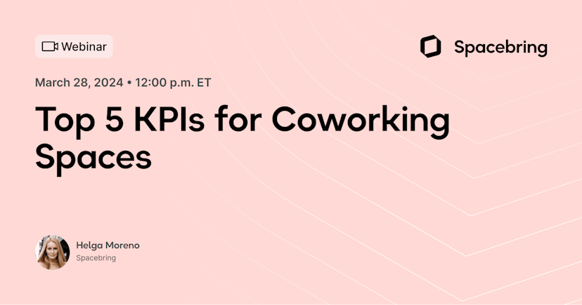 Top 5 KPIs for Coworking Spaces